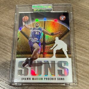 2003 TOPPS PRISTINE 31 SHAWN MARION SUNS REFRACTOR 119/149 RARE